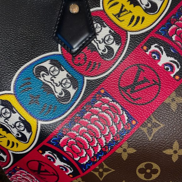 NWT Louis Vuitton Kabuki Speedy 30 Handbag Limited Edition Monogram New Tadashi - Picture 7 of 14